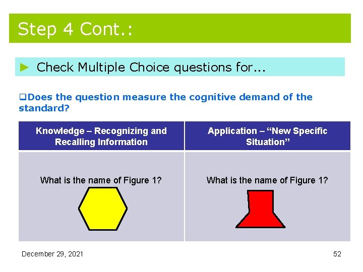Step 4 Cont. : ► Check Multiple Choice questions for. . . q. Does Step 4 Cont. : ► Check Multiple Choice questions for. . . q. Does