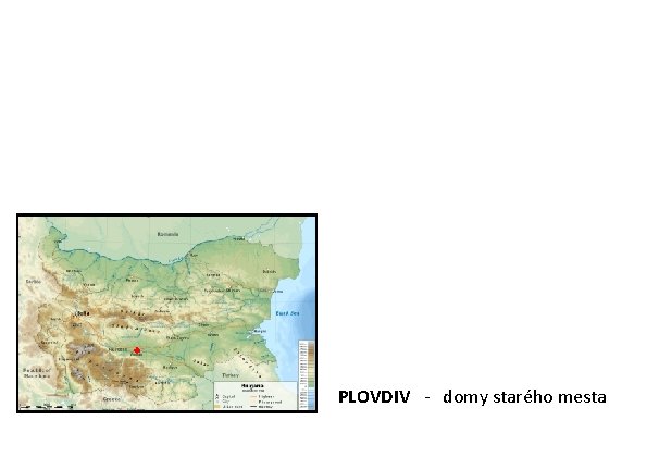 PLOVDIV - domy starého mesta PLOVDIV - domy starého mesta