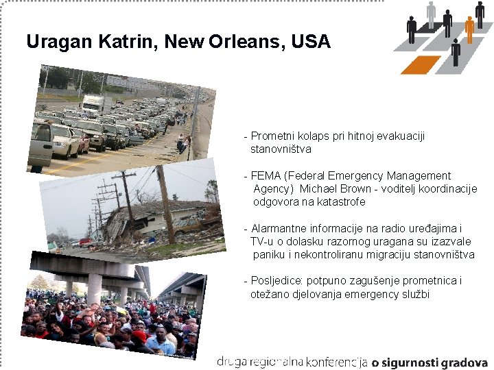 Uragan Katrin, New Orleans, USA - Prometni kolaps pri hitnoj evakuaciji stanovništva - FEMA