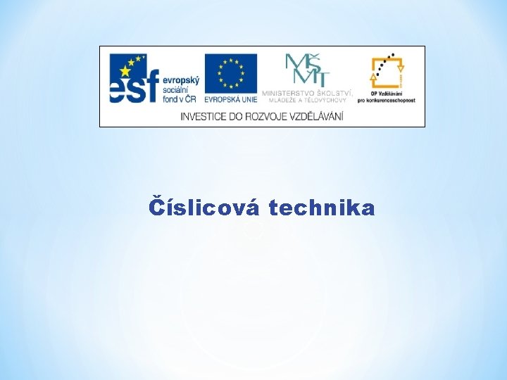 Číslicová technika 