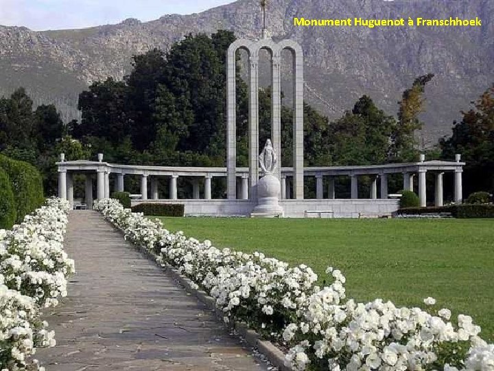 Monument Huguenot à Franschhoek 