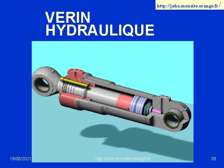 http: //joho. monsite. orange. fr/ VERIN HYDRAULIQUE 19/05/2021 http: //joho. monsite. orange. fr/ 35