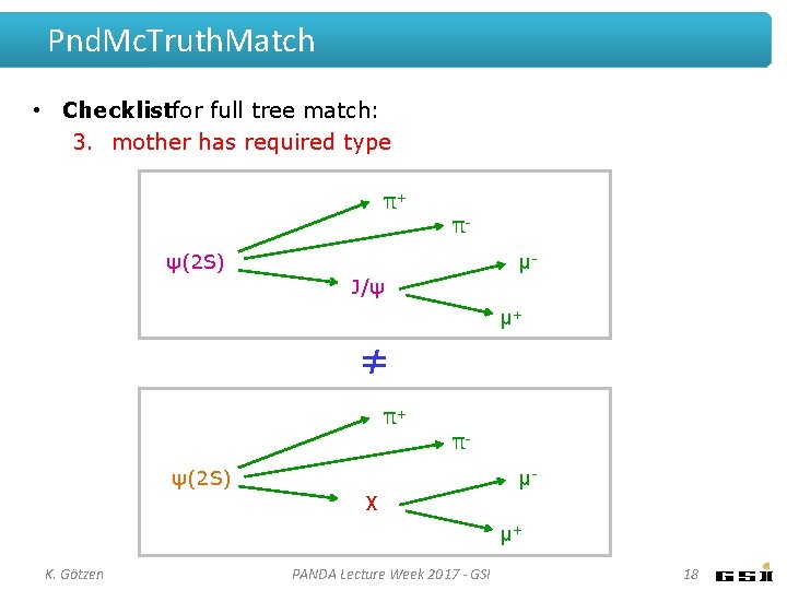Pnd. Mc. Truth. Match • Checklistfor full tree match: 3. mother has required type Pnd. Mc. Truth. Match • Checklistfor full tree match: 3. mother has required type