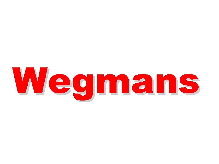 Wegmans 