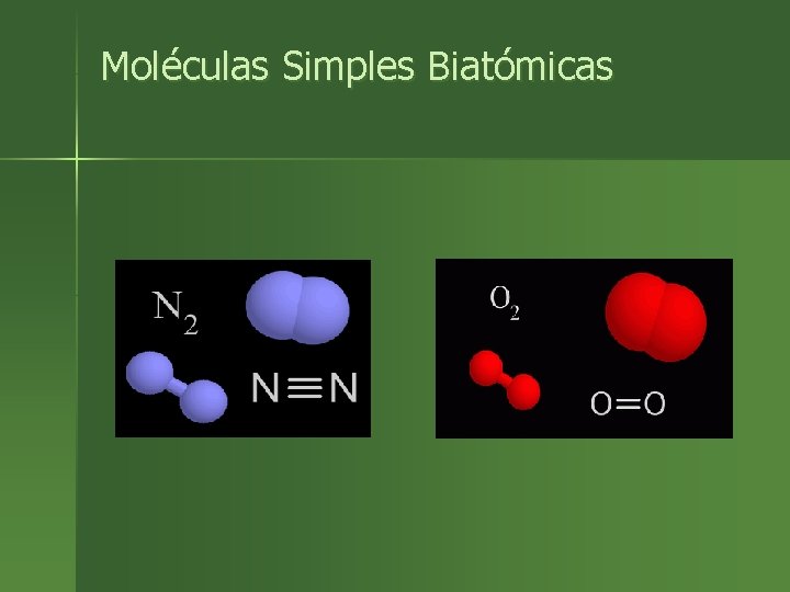 Moléculas Simples Biatómicas 