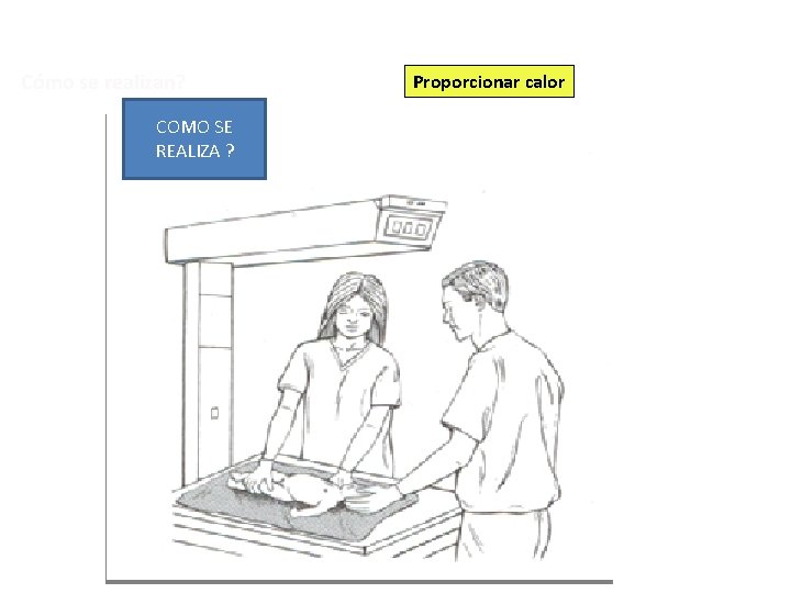 Cómo se realizan? COMO SE REALIZA ? Proporcionar calor 