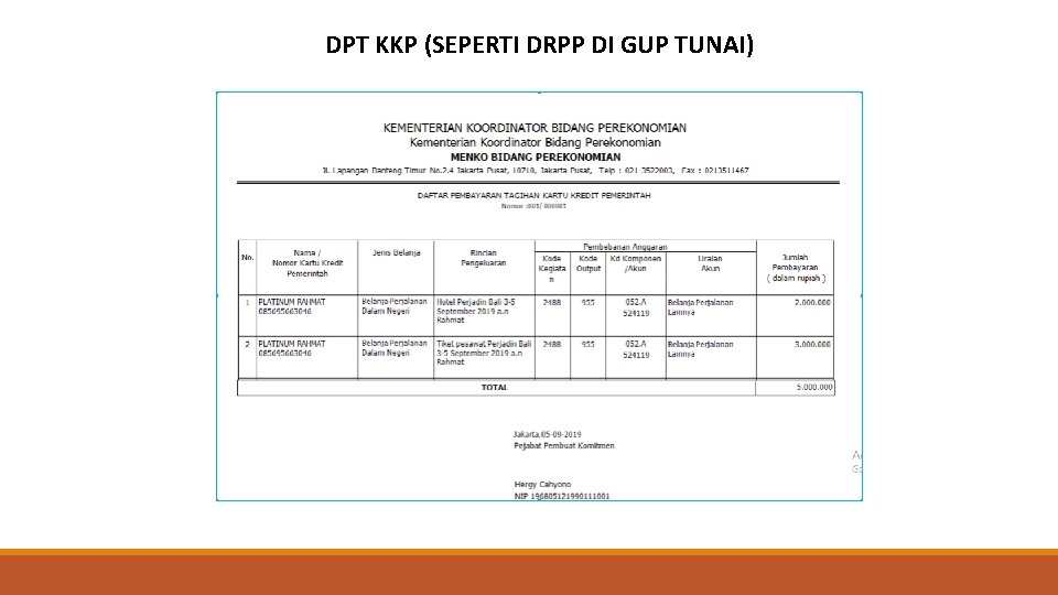 DPT KKP (SEPERTI DRPP DI GUP TUNAI) 