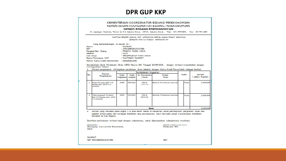 DPR GUP KKP 