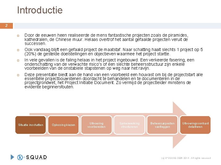 Introductie 2 Door de eeuwen heen realiseerde de mens fantastische projecten zoals de piramides,