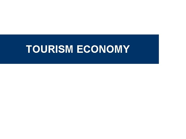 TOURISM ECONOMY 