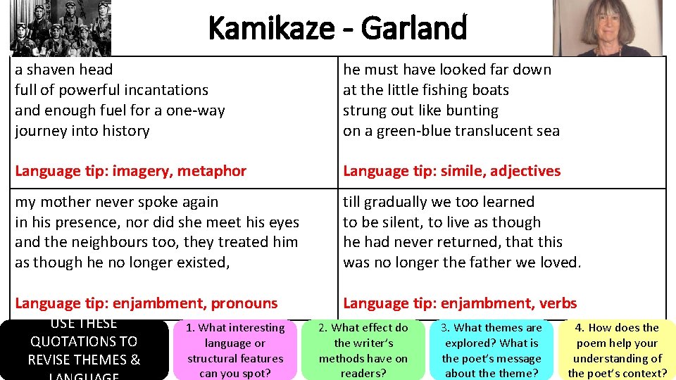 Kamikaze - Garland a shaven head full of powerful incantations and enough fuel for