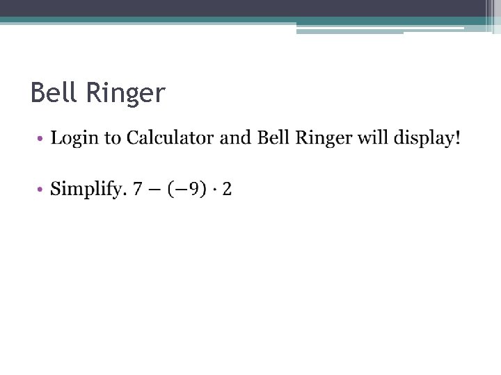 Bell Ringer • 