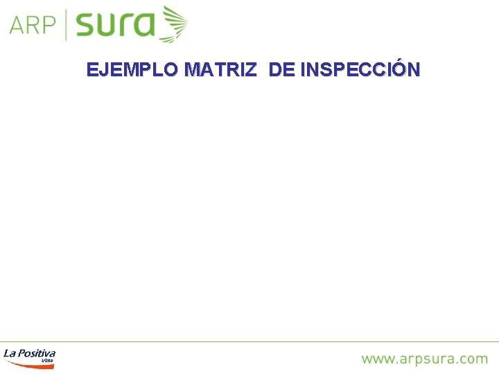 EJEMPLO MATRIZ DE INSPECCIÓN 