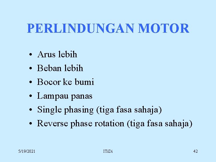 Motor Elektrik Oleh Rais Bin Maat Ketua Program