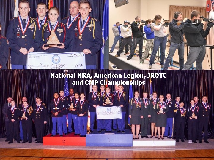 National NRA, American Legion, JROTC and CMP Championships 