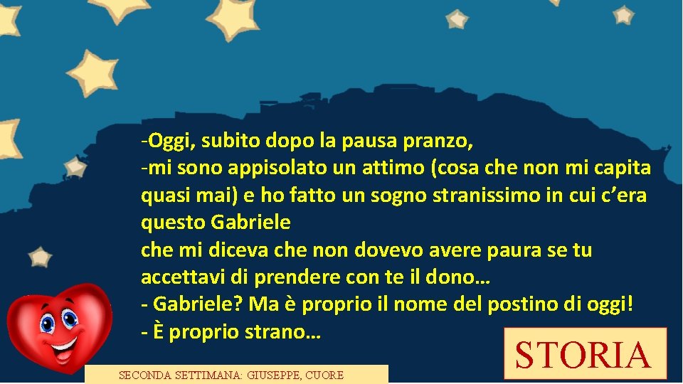 -Oggi, subito dopo la pausa pranzo, -mi sono appisolato un attimo (cosa che non