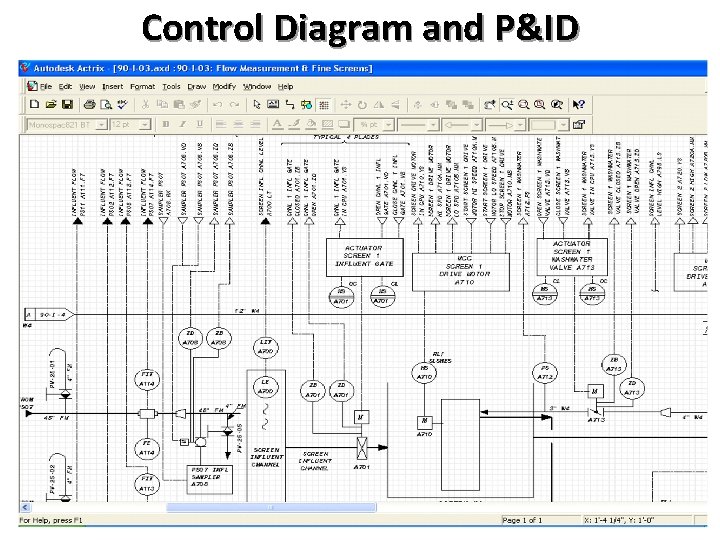 Control Diagram and P&ID Control Diagram and P&ID