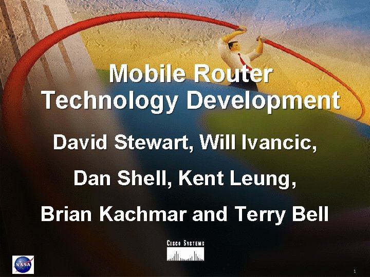 Mobile Router Technology Development David Stewart, Will Ivancic, Dan Shell, Kent Leung, Brian Kachmar