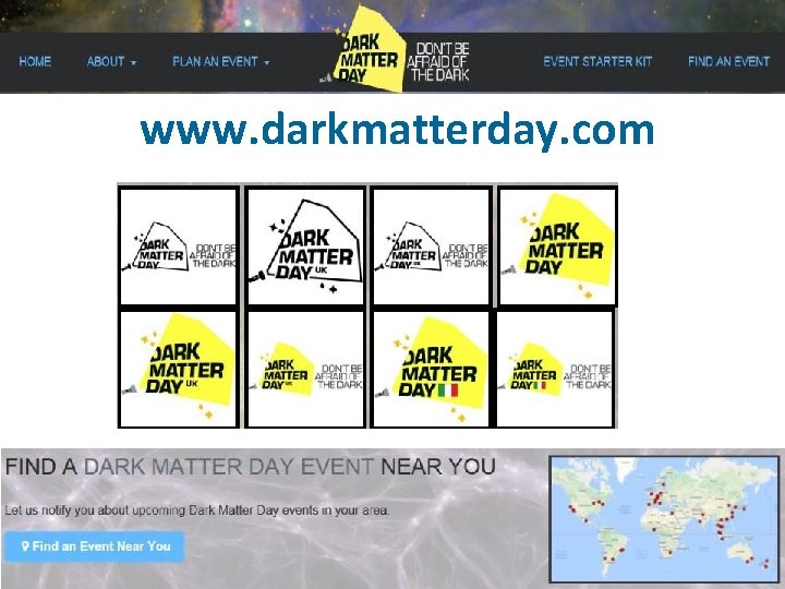 www. darkmatterday. com 