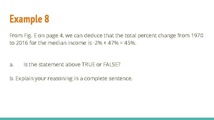 Example 8 From Fig. E on page 4, we can deduce that the total