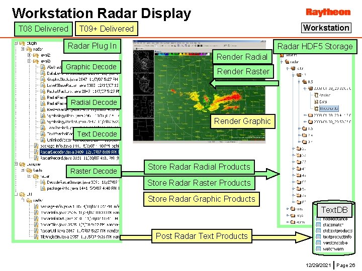 Workstation Radar Display T 08 Delivered Workstation T 09+ Delivered Radar Plug In Radar