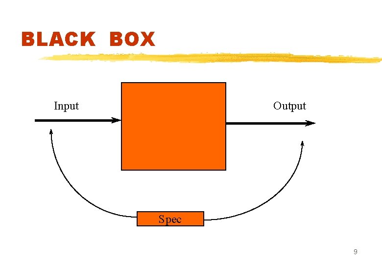 BLACK BOX Input Output Spec 9 