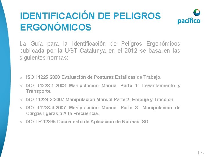 IDENTIFICACIÓN DE PELIGROS ERGONÓMICOS La Guía para la Identificación de Peligros Ergonómicos publicada por IDENTIFICACIÓN DE PELIGROS ERGONÓMICOS La Guía para la Identificación de Peligros Ergonómicos publicada por