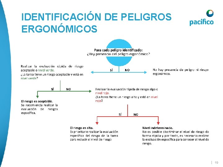 IDENTIFICACIÓN DE PELIGROS ERGONÓMICOS | 19 IDENTIFICACIÓN DE PELIGROS ERGONÓMICOS | 19