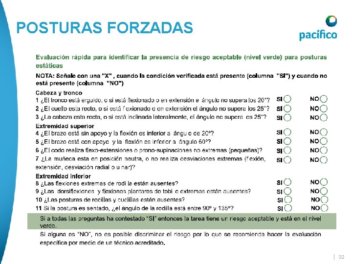 POSTURAS FORZADAS | 32 POSTURAS FORZADAS | 32