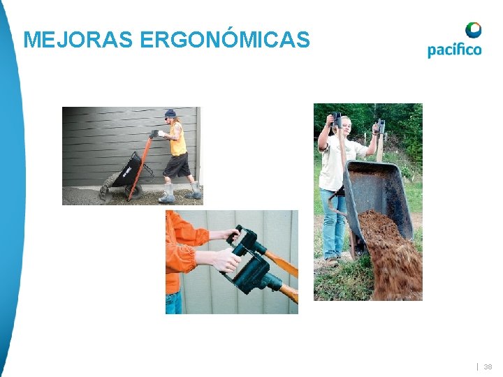 MEJORAS ERGONÓMICAS | 38 MEJORAS ERGONÓMICAS | 38