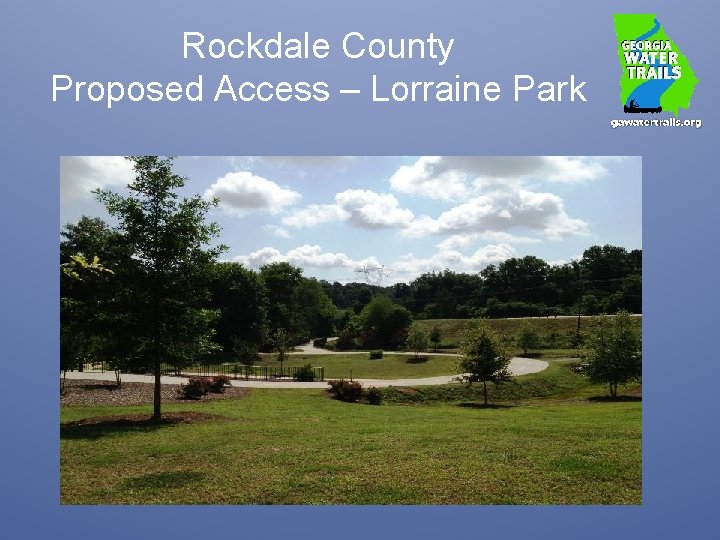 Rockdale County Proposed Access – Lorraine Park 