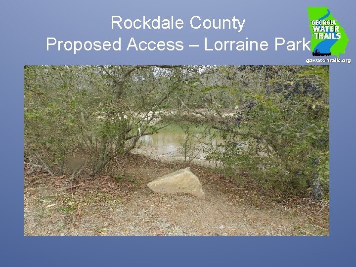 Rockdale County Proposed Access – Lorraine Park 