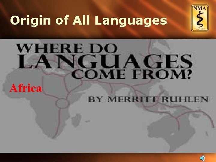 Origin of All Languages Africa 