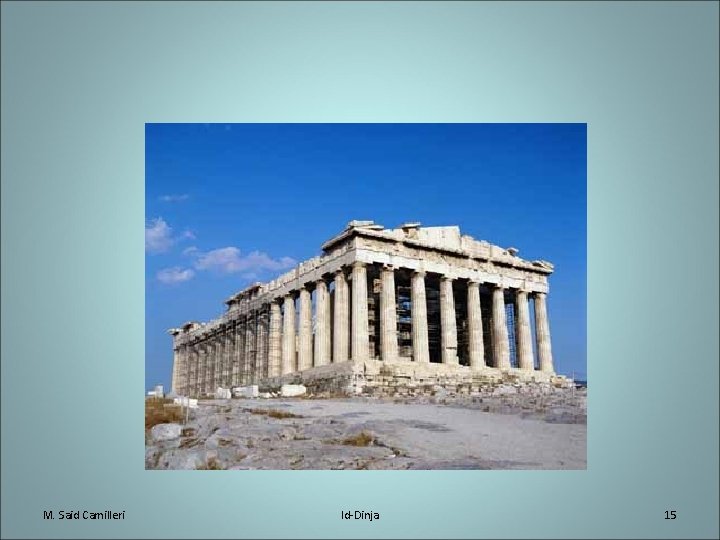M. Said Camilleri Id-Dinja 15 