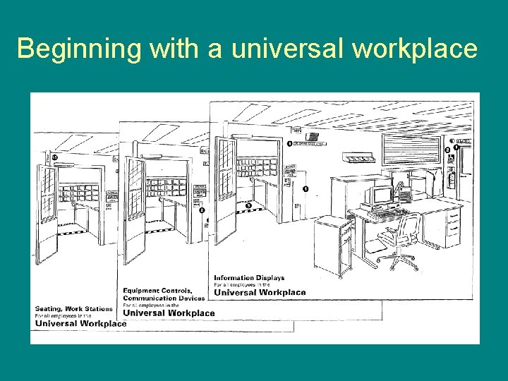 Beginning with a universal workplace 