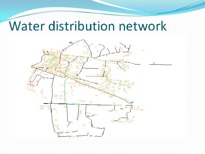 Water distribution network 