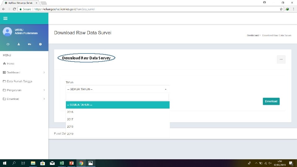 Download Raw Data Survey 