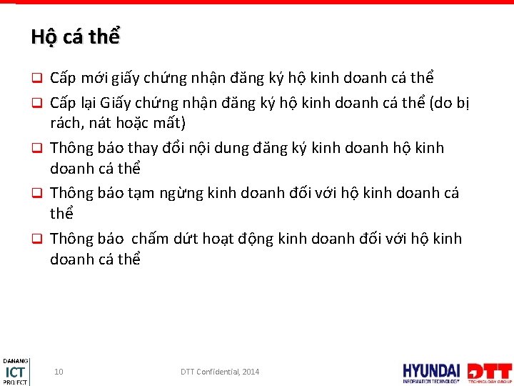 Hộ cá thể q q q Cấp mới giấy chứng nhận đăng ký hộ