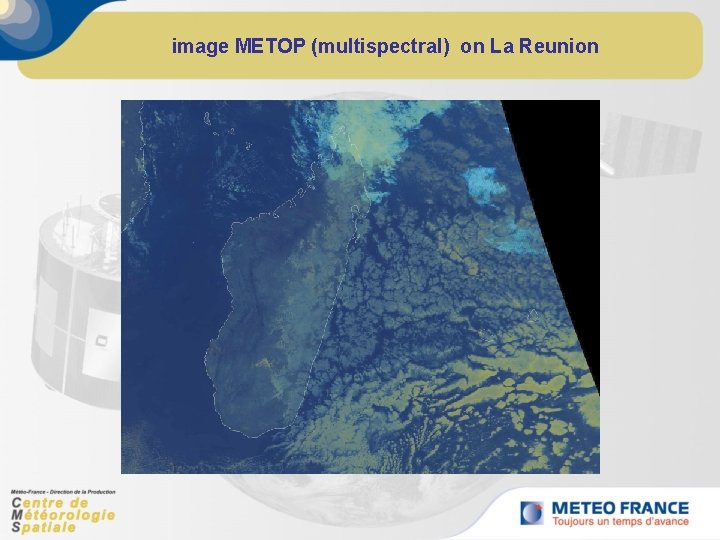 image METOP (multispectral) on La Reunion 