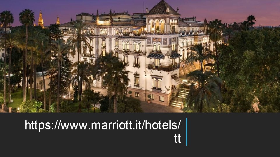 https: //www. marriott. it/hotels/ tt 