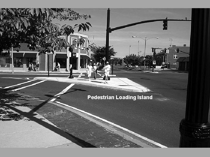 Pedestrian Loading Island 
