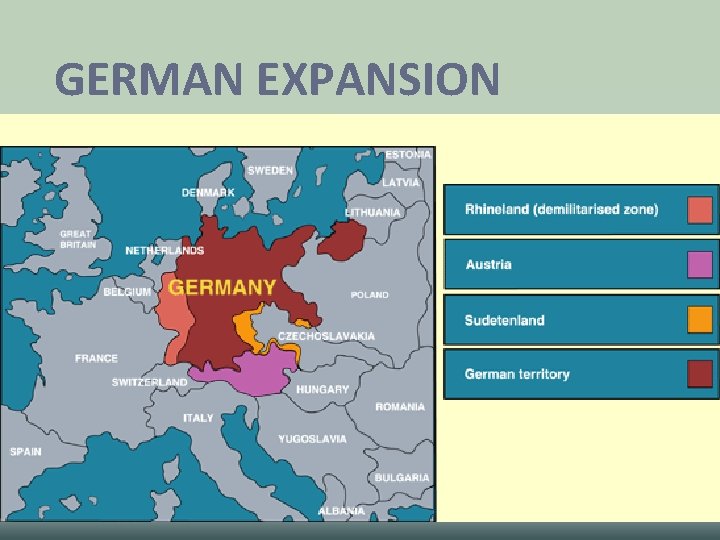 GERMAN EXPANSION GERMAN EXPANSION