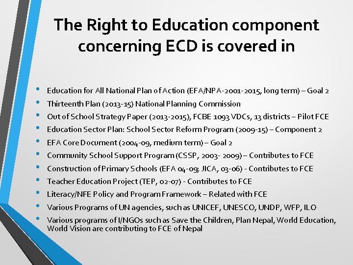 Nepal The Test of Early Childhood Education Shanta
