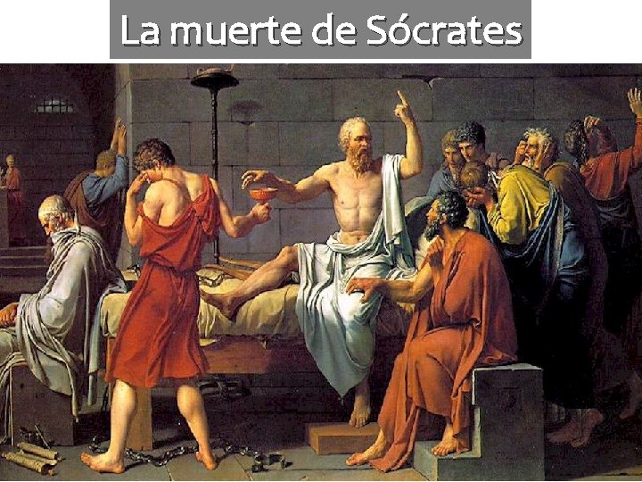 La muerte de Sócrates 