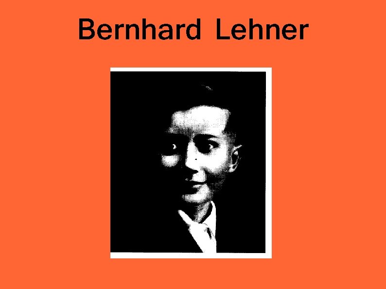 Bernhard Lehner 