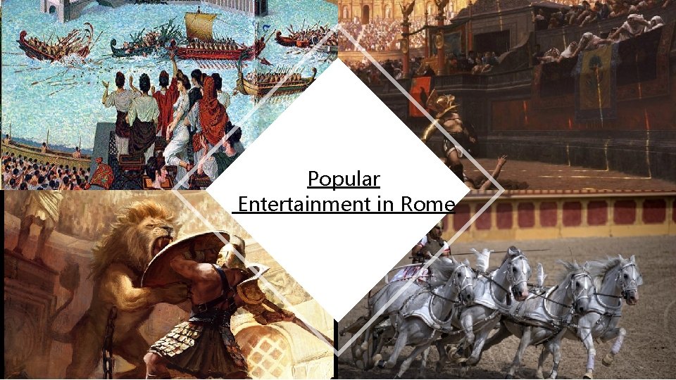 Popular Entertainment in Rome 