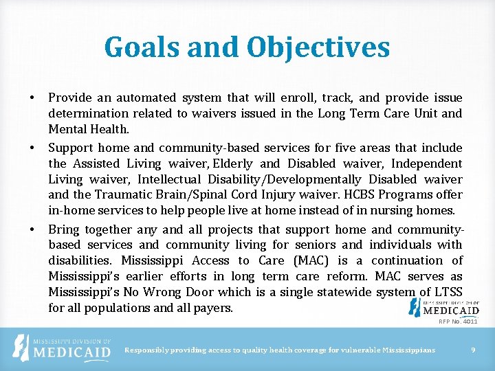 Goals and Objectives • • • Provide an automated system that will enroll, track, Goals and Objectives • • • Provide an automated system that will enroll, track,