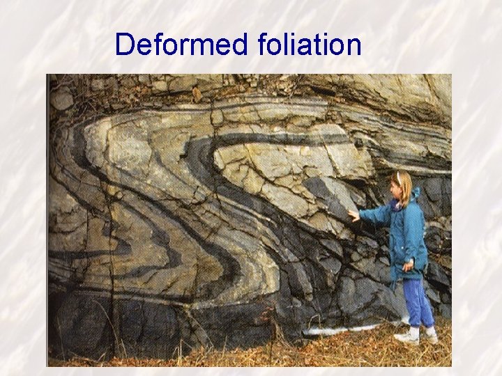 Deformed foliation 