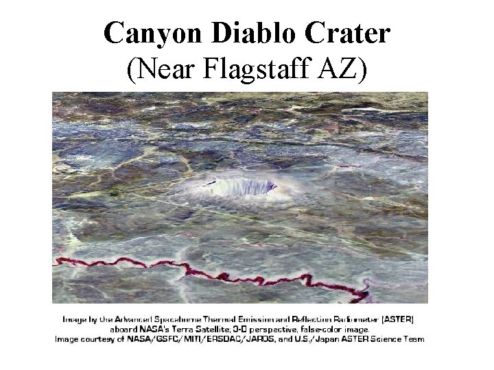 Canyon Diablo Crater (Near Flagstaff AZ) 