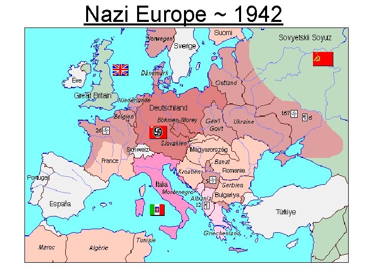 Nazi Europe ~ 1942 